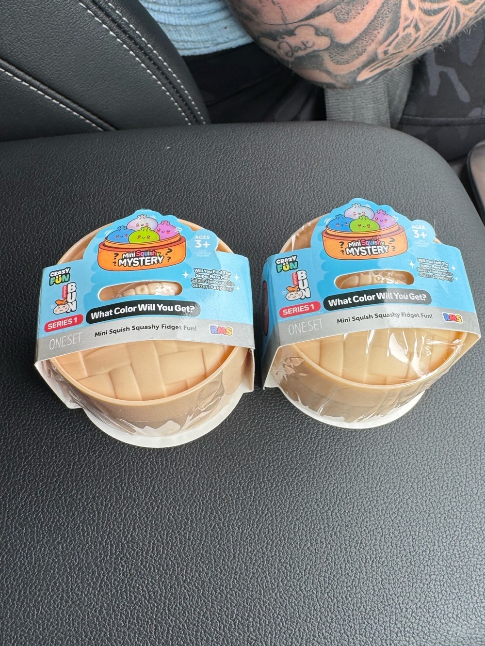 Mini Squishy Mystery Dumpling Series 1 Sealed Crazy Fun Bun RMS Viral Toy